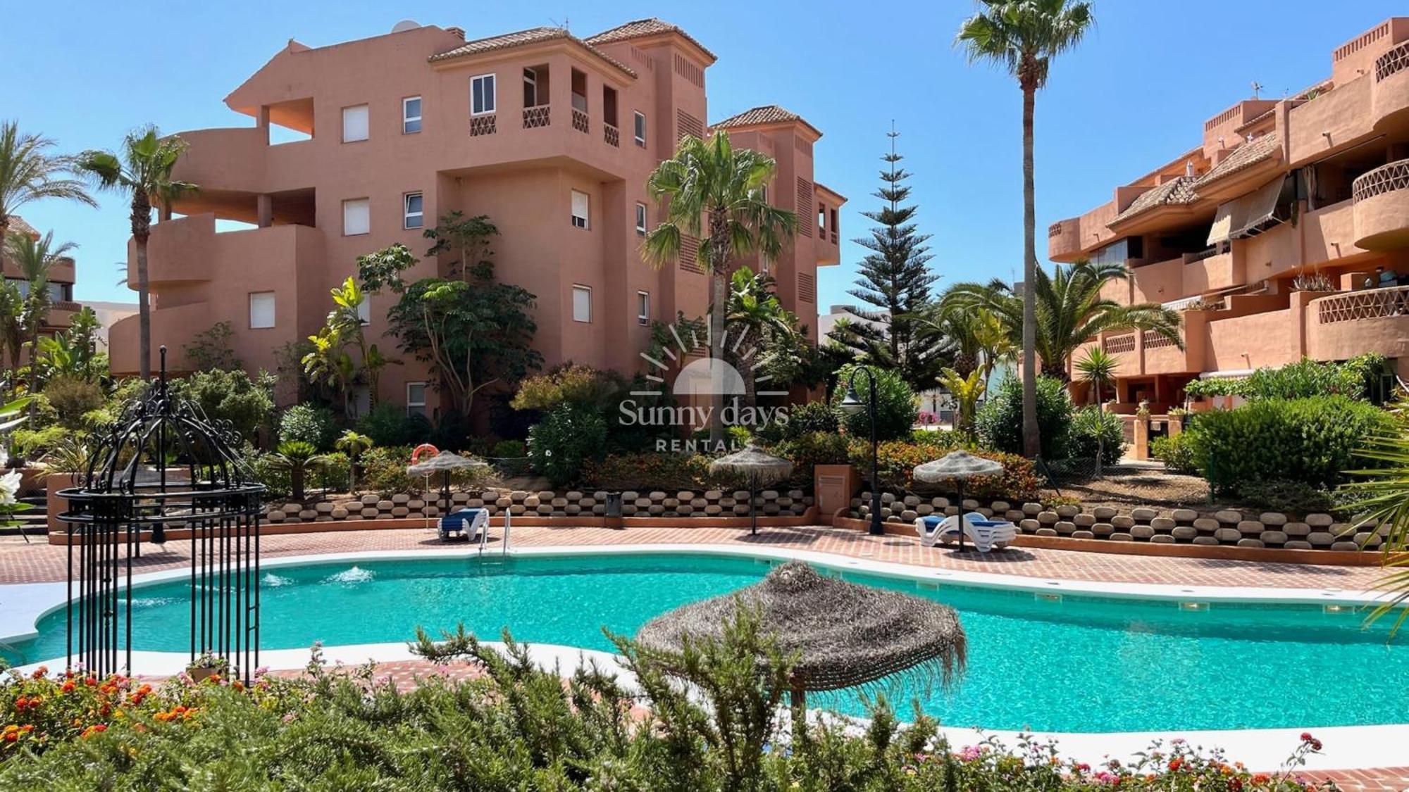 Almerimar, Terraza,Piscinas,Parking,Gym Apartment El Ejido Bagian luar foto